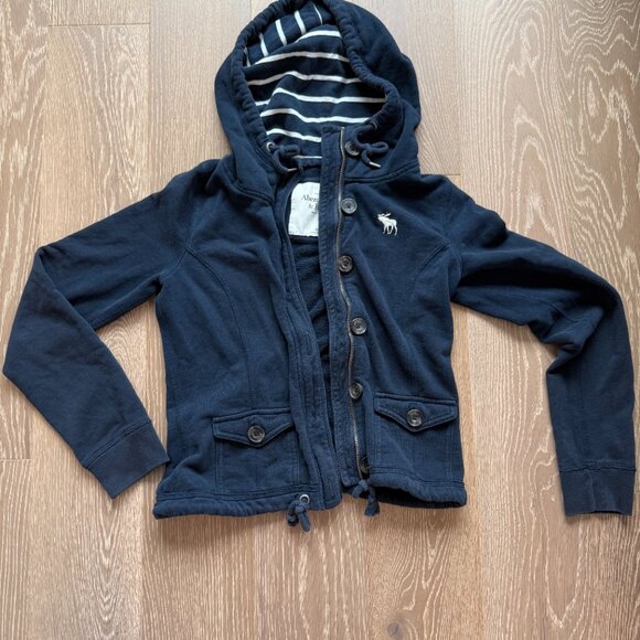Abercrombie & Fitch Hoodie Bundle (2 pcs) | Zip-Up Sweatshirts - Picture 3 of 3